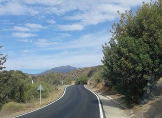 La Diputación invierte 3,5 millones de euros en mejoras del asfaltado y del drenaje en 11 carreteras provinciales