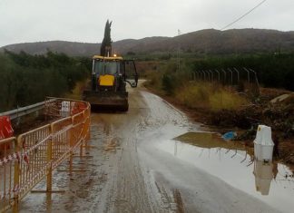 Administración Local destina más de 1,6 millones en ayudas a 19 localidades afectadas por el temporal en Málaga