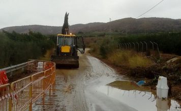 Administración Local destina más de 1,6 millones en ayudas a 19 localidades afectadas por el temporal en Málaga