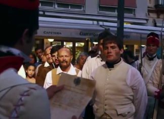 X Homenaje al capitán Vicente Moreno en Málaga