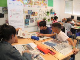 La Asociación de la Prensa de Málaga acerca el periodismo a las aulas de Primaria