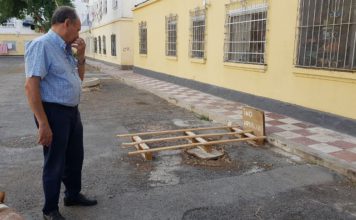 El PSOE denuncia el abandono de la barriada Sagrada Familia
