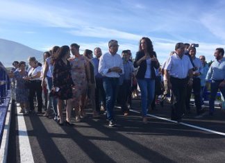 El Puente sobre el rio Fahala ya está acabado y listo para su uso