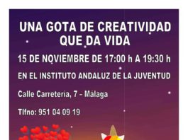El IAJ organiza la actividad “Una gota de creatividad que da vida”