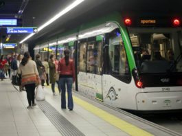 Metro de Málaga ofrece servicio ininterrumpido desde el Miércoles Santo al Viernes Santo