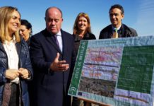 La Consejería de Fomento inicia las obras de mejora del acceso a Antequera desde la A-7282