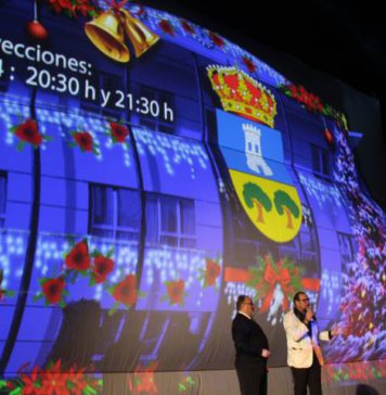 Alhaurín de la Torre innova con una Proyección Navideña en 3D