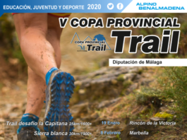 La V Copa Provincial de Trail de la Diputación de Málaga arranca el domingo en Rincón de la Victoria