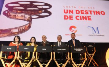 La Costa del Sol se presenta en Fitur Madrid 2020 como un destino de cine