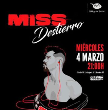 La Brava Aterriza en Málaga con su obra Miss Destierro