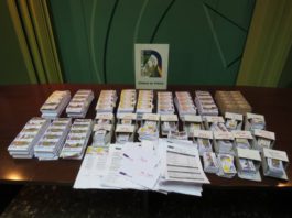 La Unidad de Policía Adscrita interviene más de 50.000 boletos de lotería ilegal en Málaga y Cádiz por valor de 83.000 euros
