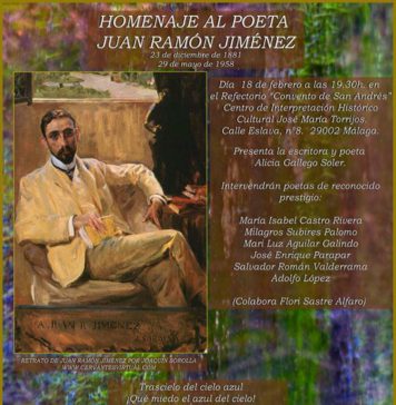 Homenaje al Poeta Juan Ramón Jiménez