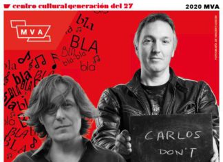 El Centro del 27 organiza una velada poético musical con el músico Nacho Vegas y el escritor Carlos Zanón
