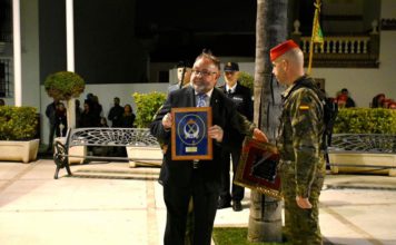 Acto de Juramento o Promesa a la Bandera deEspaña para personal civil