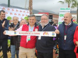 Alhaurín de la Torre despide a los participantes de de la 66ª Vuelta Ciclista a Andalucía