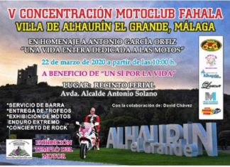 El Motoclub Fahala volverá a concentrarse a favor de Un Sí Por La Vida