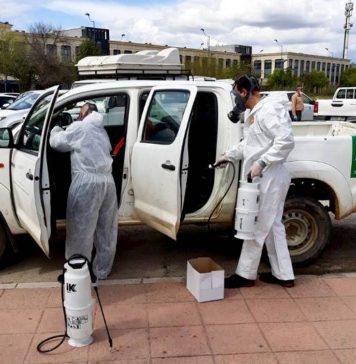 La Junta incorpora efectivos del Infoca a los trabajos de desinfección por el coronavirus