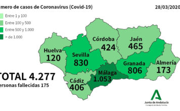 Coranvirus en Andalucía: Comunicado 28 de marzo