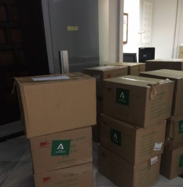 La Junta reparte más de 66.000 mascarillas para Ayuda a Domicilio en la provincia