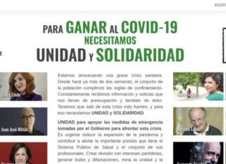 El manifiesto que pide UNIDAD y SOLIDARIDAD frente al COVID-19 suma a 2 mil firmantes en un solo día