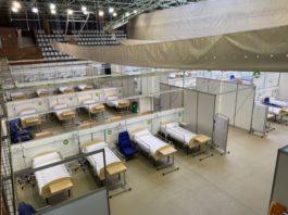 Una treintena de empresas e instituciones transforman Carranque en Hospital Auxiliar