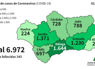 Coronavirus en Andalucía: Datos a 2 de abril