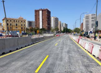 El paso norte del puente de Tetuán reabre al tráfico tras casi cinco años de obras del metro