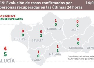 Covid 19 en Andalucía del 14 de junio