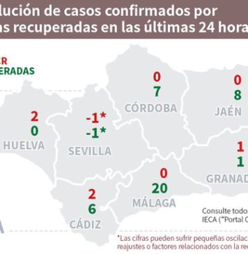 Datos Covid19 en Andalucía del 23 de junio