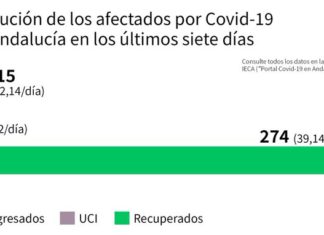 Datos Covid19 de 29 de junio, aumenta los casos: 7 distrito Axarquía y 103 en brote de Cruz Roja