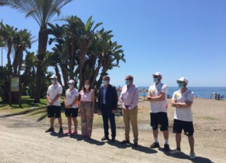La Junta destina 58 auxiliares y más de 70.000 euros para el plan de Playas Seguras en Rincón de la Victoria