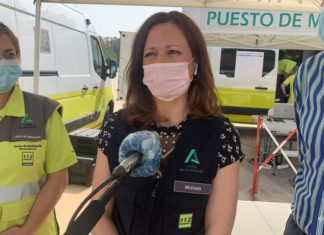 La Junta comprueba los mecanismos de respuesta ante incendios forestales con un ejercicio en Cártama