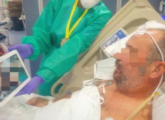 Profesionales de enfermería del Hospital Virgen de la Victoria darán continuidad a las necesidades de comunicación en las áreas reservadas para atención Covid-19