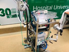 El Hospital Virgen de la Victoria incorpora nuevo equipo de soporte vital para pacientes críticos (ECMO)