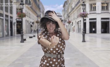 Rocío Madrid se pone al frente de una campaña para reactivar el turismo en Málaga