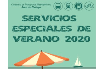 El Consorcio de Transporte del Área Metropolitana de Málaga pone en marcha los servicios de refuerzo para el verano