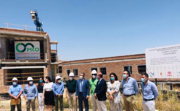 Avanzan las obras de la residencia para personas con Discapacidad Intelectual de ADIPA cofinanciadas por la Diputación con una subvención plurianual de un millón de euros