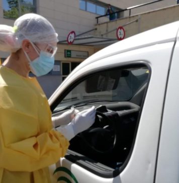 El Área Sanitaria Málaga-Axarquía realiza más de 1.400 pruebas PCR en sus nueve ‘auto-COVID’