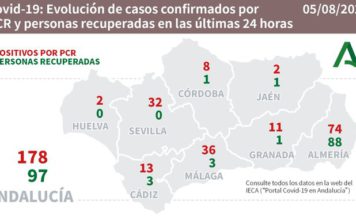 Datos Covid19 en Andalucía y actualización de Brotes