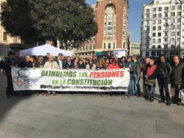 La MERP, Mesa por el Blindaje de las Pensiones, rechaza las presiones de Europa y llama a blindar las pensiones en la Constitución