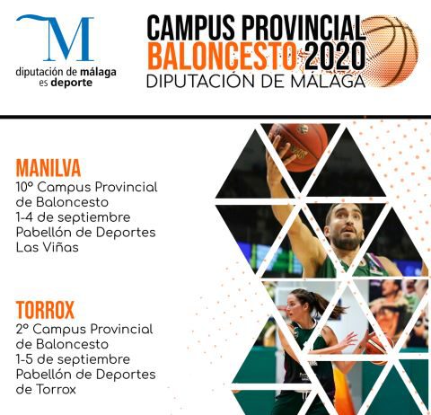 El Campus Provincial de Baloncesto de la Diputación de Málaga regresa con jóvenes de Manilva y Torrox