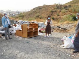 El PSOE pide al Ayuntamiento el asfaltado del camino de la Yesera para evitar el aislamiento del diseminado