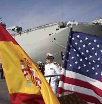 Rota España encadenada a EEUU