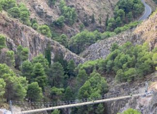 La Gran Senda contará con uno de los tres puentes colgantes más grandes de España en espacios naturales