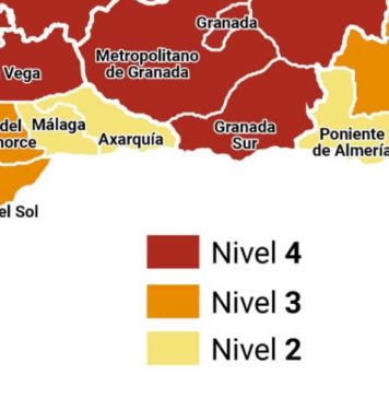 Niveles de alertas en Málaga