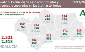 Datos Covid19 del 18 de noviembre
