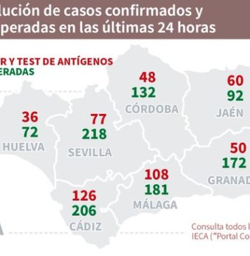 Datos Covid19 en Andalucía del 28 de Diciembre
