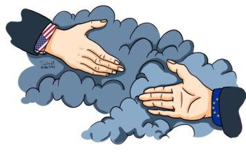 Nubarrones entre Europa y EEUU