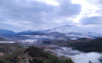 La Nieve llega a La Sierra y a pueblos como El Burgo y Ronda