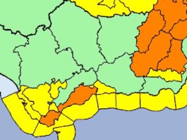Aviso Naranja por Fuertes Lluvias y Nieve en Andalucía